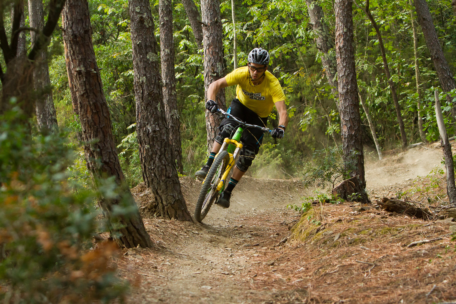 Andrea Bruno in azione